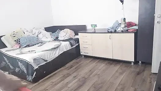 Sexy Wife Workout at Home Naked.