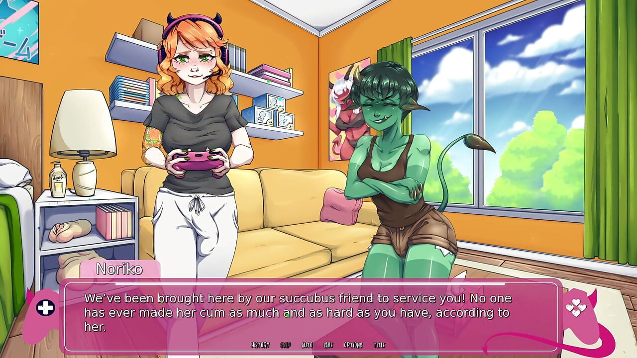 Sexy Succubus Introduces Futa To Her Friends - Demons Rise Up!