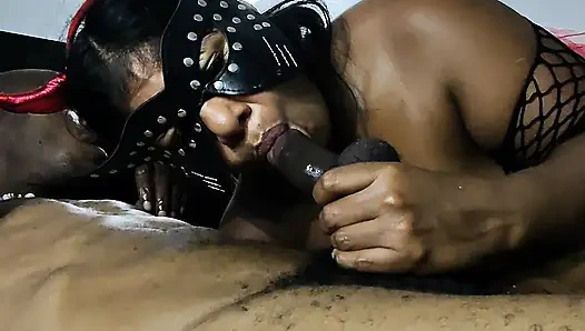 Devote kehlenfick-schlampe