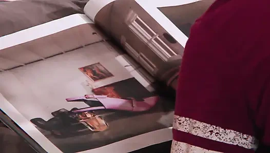 Wild home sex with pegging orgasm!