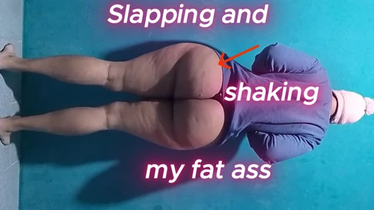 I'm gonna ride and moan loud while your cock disappears in my fat ass