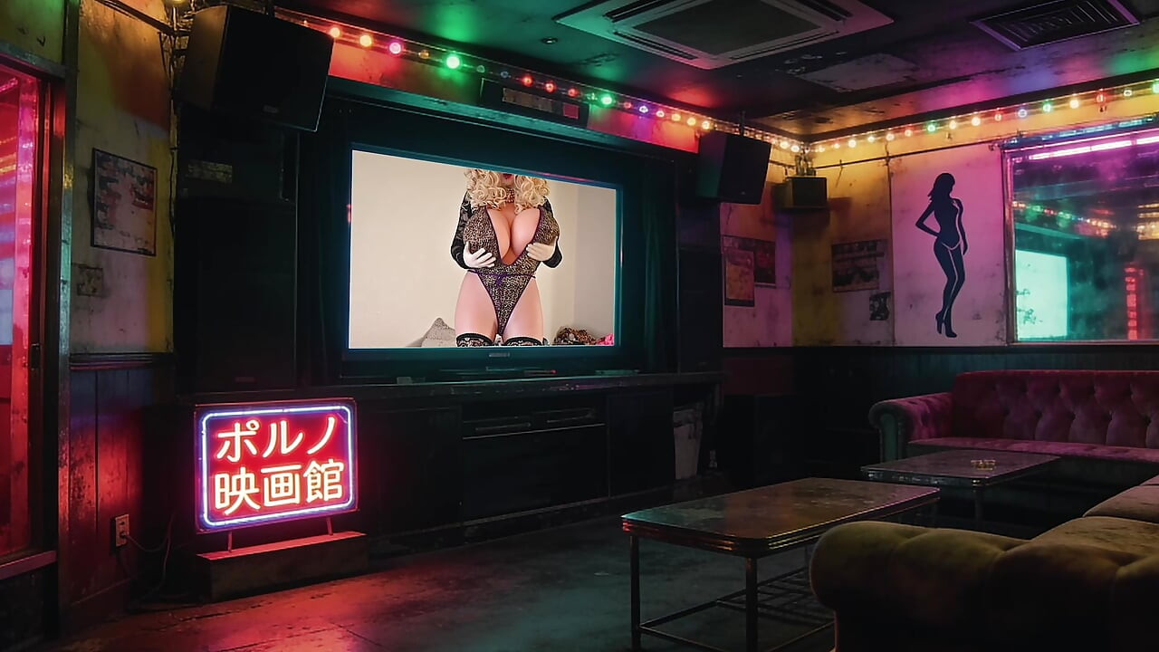 Ateşli kadın kılıklı gözetleme show sarayı