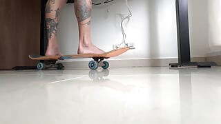 Tiny Human Explores the Giant's Body and Ends up Being Devoured