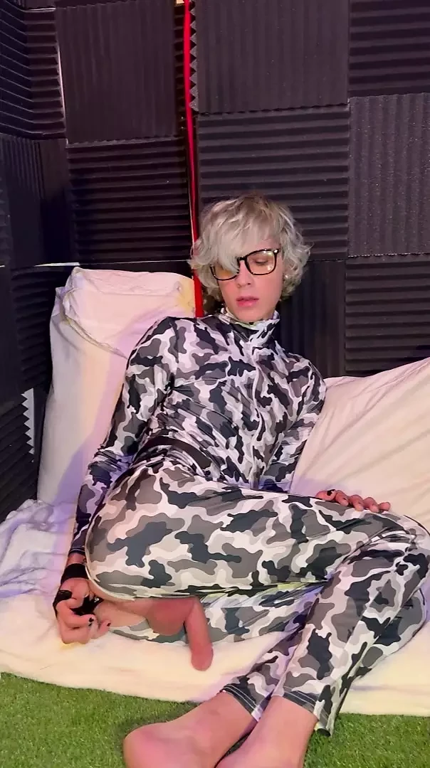 Silver Hair Femboy Practice