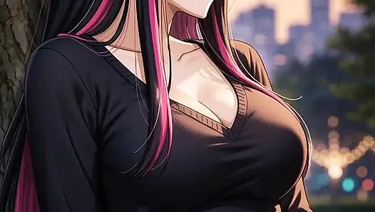 Первое свидание эмо-готическая девушка, инструкция по дрочке в припаркованном автомобиле соблазняет киску и кончает с тобой