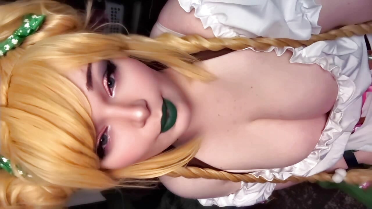 Irish Barmaid Gags on Massive Cock