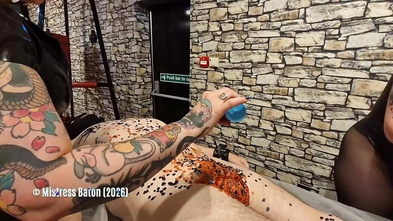 Double Domme Wax Play