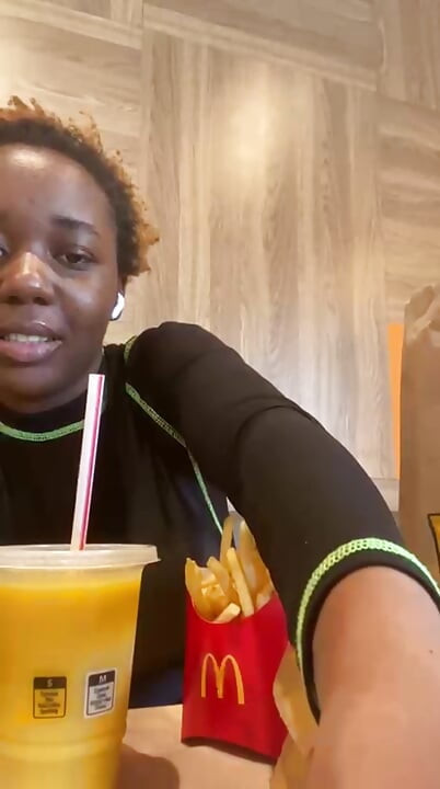 Public McDonald’s Mukbang