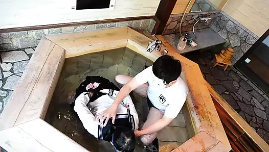 Dripping Uniform, Restrained in a Bathtub, off-campus Lesson