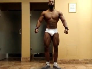 Str8 flexing after work out ll
