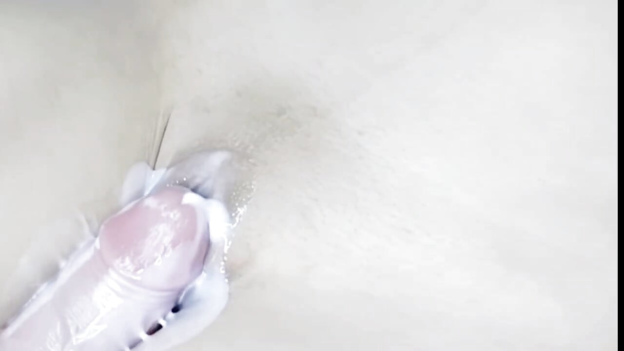 Petite Thai: Daddy, they found me masturbating and smeared cum on my vagina
