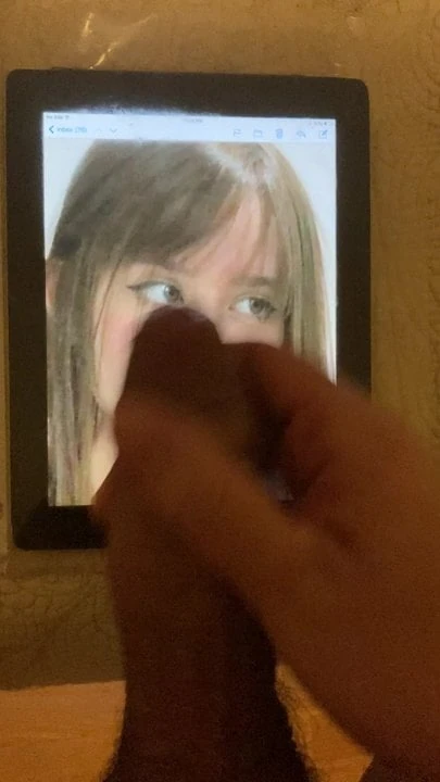 Cute girl cum tribute 7