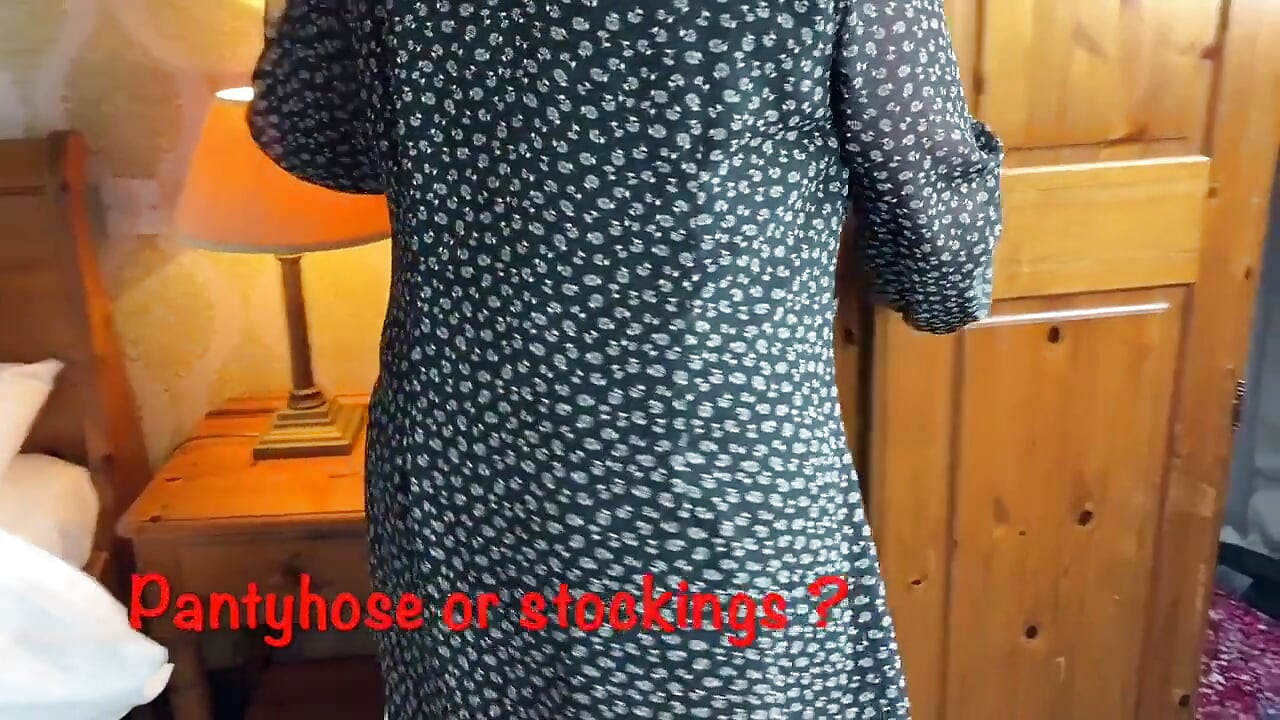 Nyonya dewasa kaki setiap hari baju strip 469