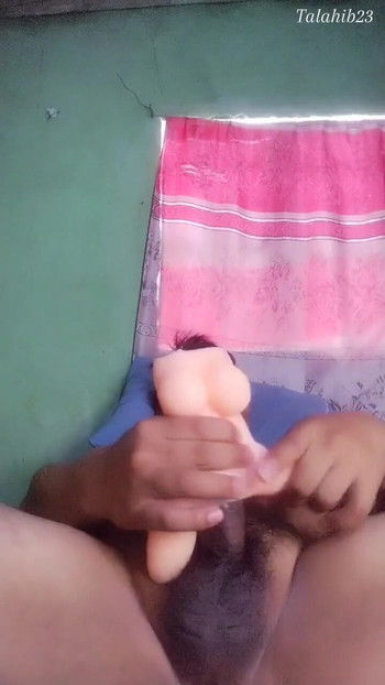 Spectacular moment from "Pinoy Solo Boy Fucked A Silicon Doll-Talahib23"