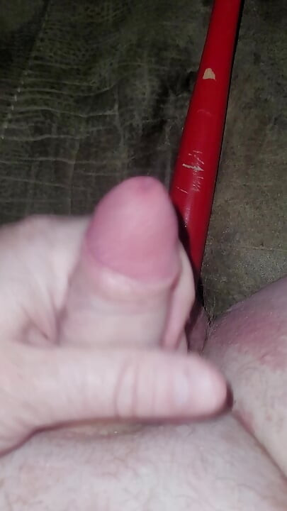 Cock playing with my ass filled
