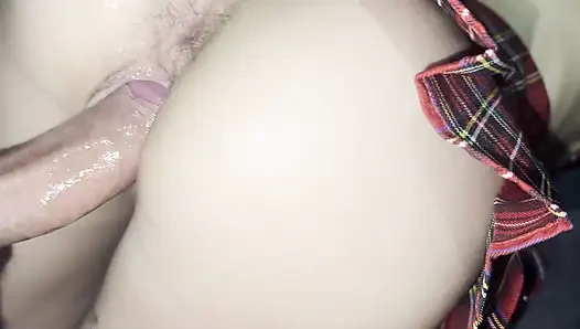 I Filled Her Tight 18 Pussy With Cum - Get Her Pregnant - I Fuck Her Aft...