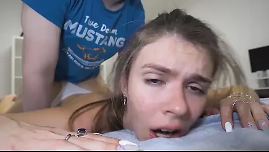 Ngentot kontol sampai muncrat - memek remajaku yang mencengkeram selalu biseksual dalam hitungan menit - princess alice