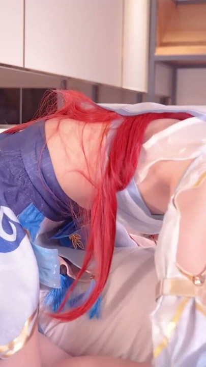 Face Sitting Genshin Impact Nilou Cosplayer, Asian Hentai Cosplay 9 | Clip 2