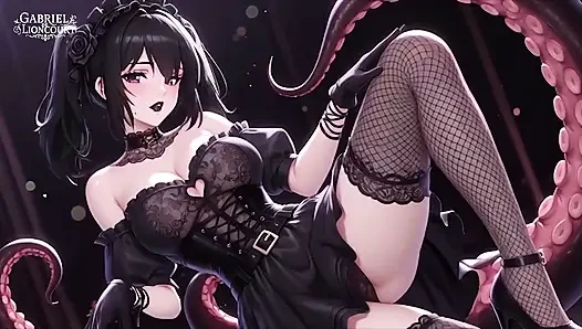 The "Thousand" Monster and Goth Girls 1  - Dark Hentai Fantasy