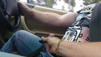 Handjob While Driving