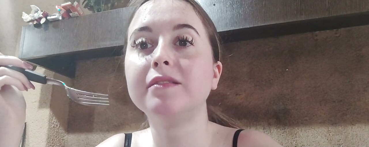 Jedzenie mojego lunchu