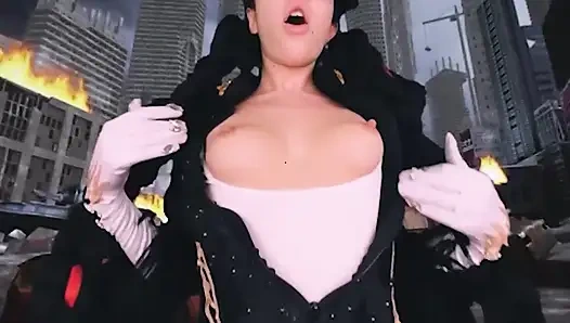 VRCosplayX It is time to be naughty With Alex Coal As Bayonetta Part 1