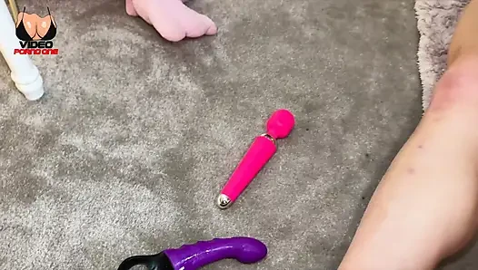 Anal Sex Between Girlfriends with a Sex Machine!