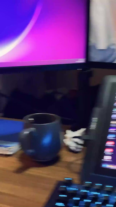 We Are Left Alone After Work in the Office
