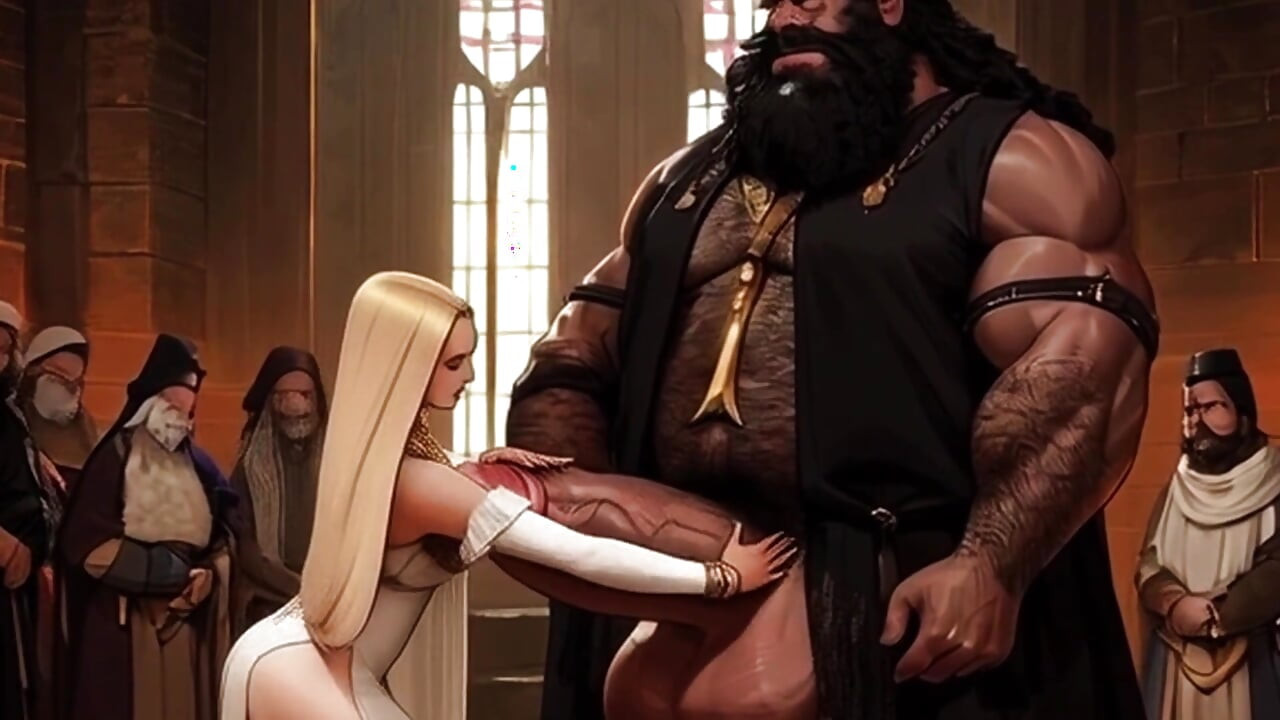 Big Black Warriors Ravage European Maidens