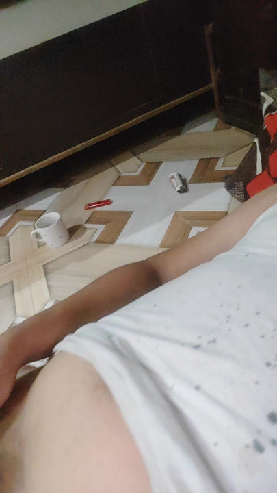Indian man playing with dick