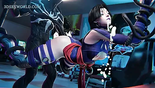 The misunderstanding: psylocke x venom (bokep anime 3d)