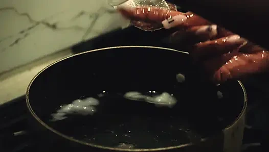 Nuru lagi asik pijat dan ngentot kontol