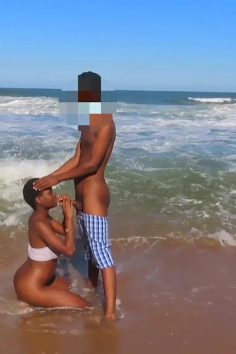Beach Blow Job