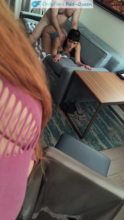 Cuckquean Selfie - Real Wife Films Herself Being Cucked by Hot Athletic Asian Girl Channy Crossfire | Clip 2