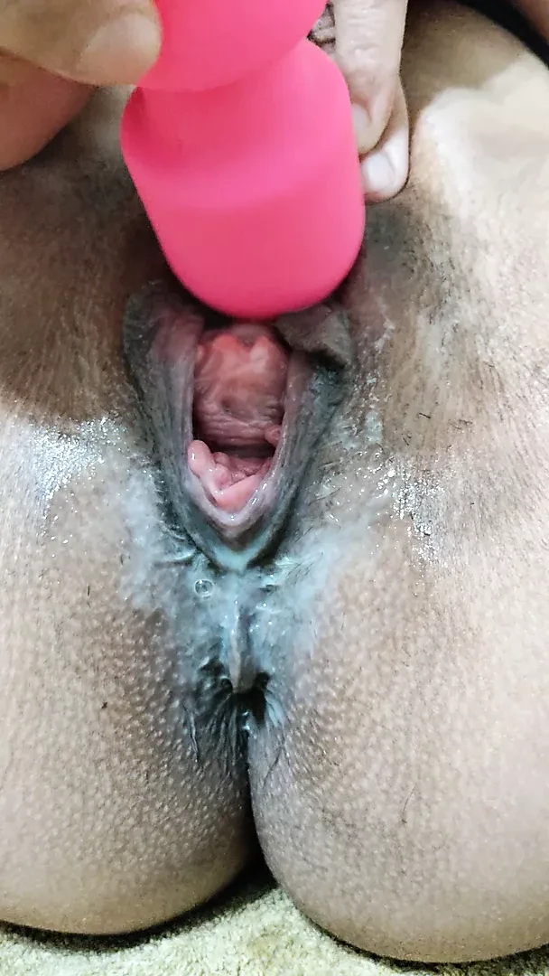 Latina masturbating