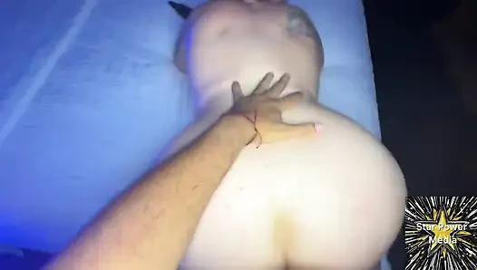Savanna's Amateur Fan Fuck: POV Blowjob to Tripod Pounding