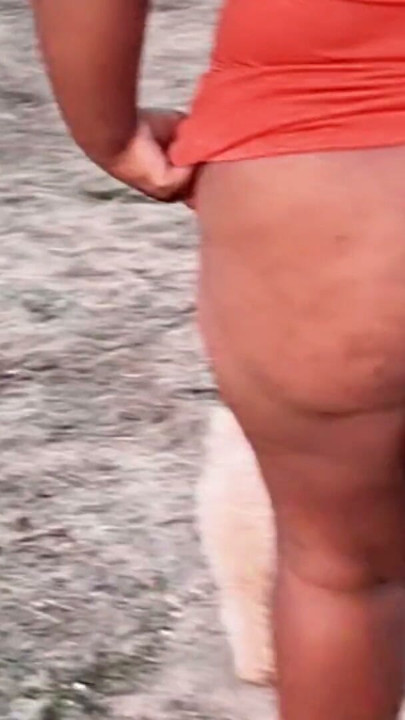 I showed my ass and pussy in public | Clip 1