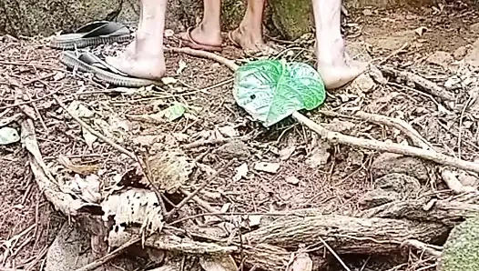 Wife Got Fucked with Neighbour While Her Husband Working in the Jungle