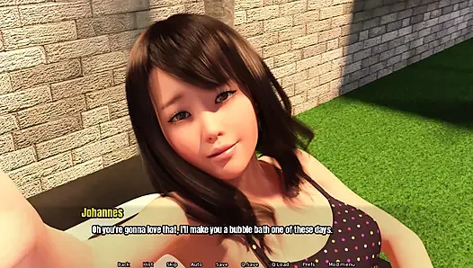 Rumah nenek: aku memijat dan menyentuh payudaranya.