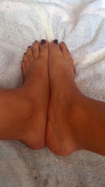 By request, another load on my pretty feet