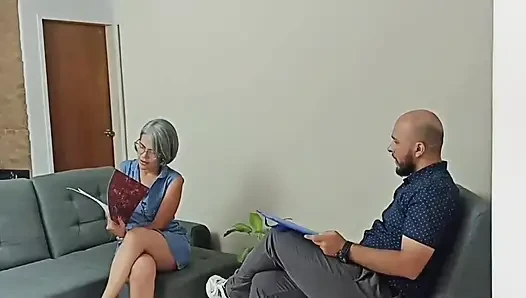 Conducting Interviews, and the Last One Was the Best with Calvohot70, I Couldn't Oppose. Spanish Porn