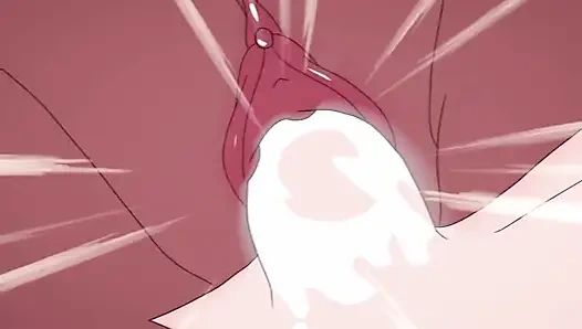 Изгибы большой задницы встречают мультяшный хаос с членом