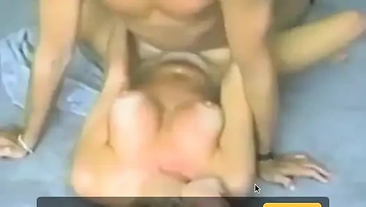 Натуральный экшн от этой пары в любительском видео