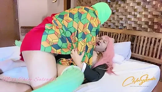 Live Testing Between My Pussy and Our Fuck Doll, the Doll Made Him Cum Hard!