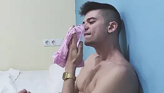My Mother-in-law Catches Me Smelling Her Panties and Gets Angry but I Fuck Her and It Goes Away