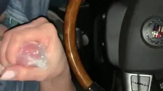 she removes condom for a big cumshot