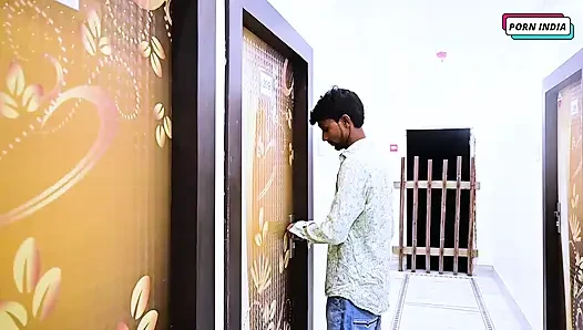 Hintli ateşli kız terzi ile sert romantik seks yapıyor