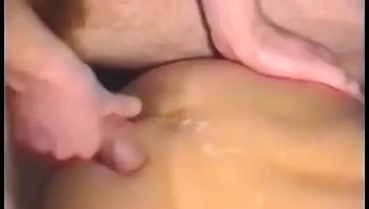 Horny babe likes getting her cunt licked before she getting banged in a threesome