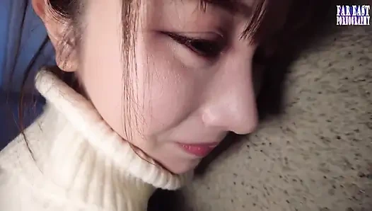 Herrin Gulp trail auf einem wild bloßgestellten date, durchnässt in endlosen warmen Veröffentlichungen ep-1