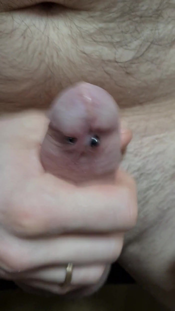 Stunning moment from "Superglue cock urethra closed closeup"